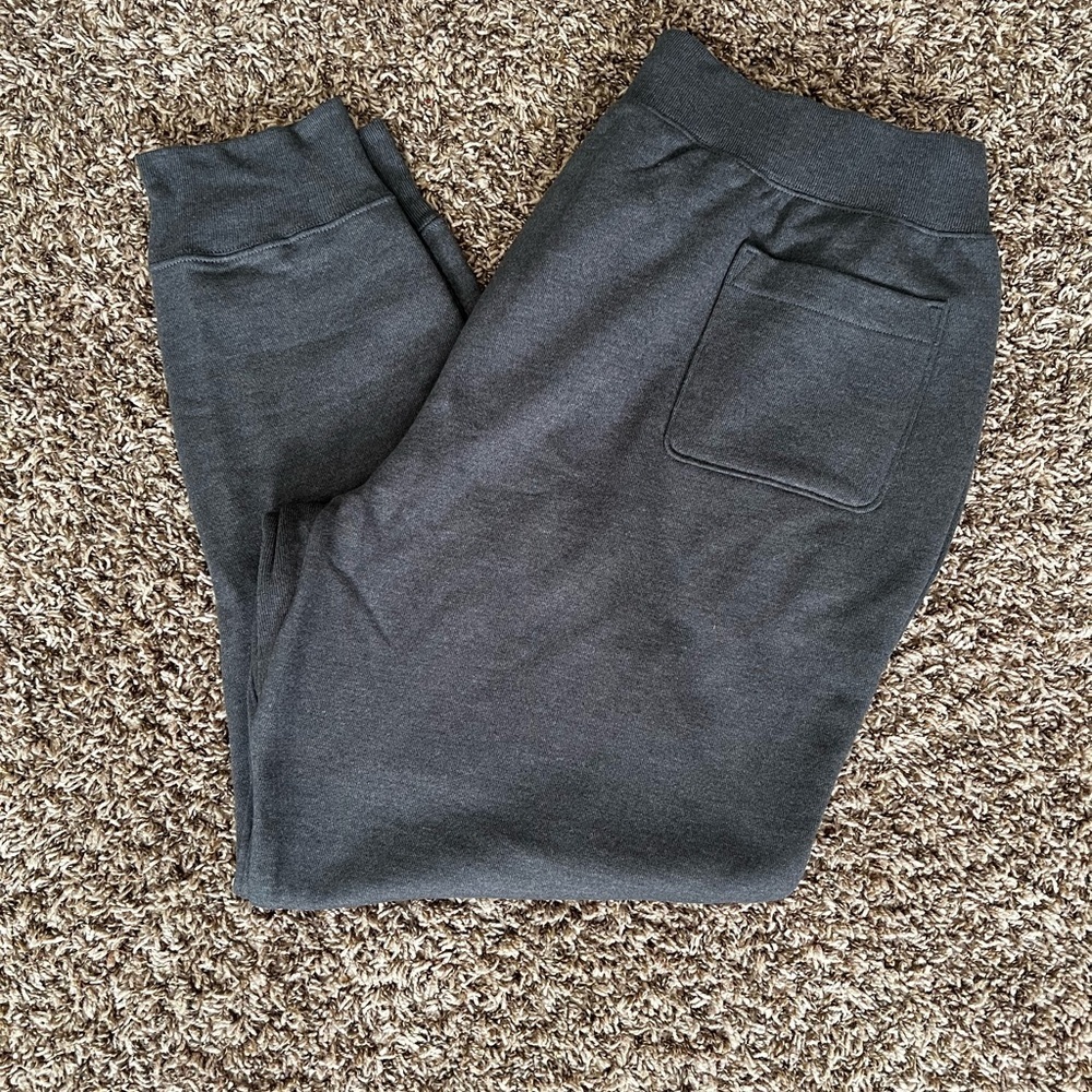 Champion Grey Jogger Sweatpants with Logo - Picture 2 of 4